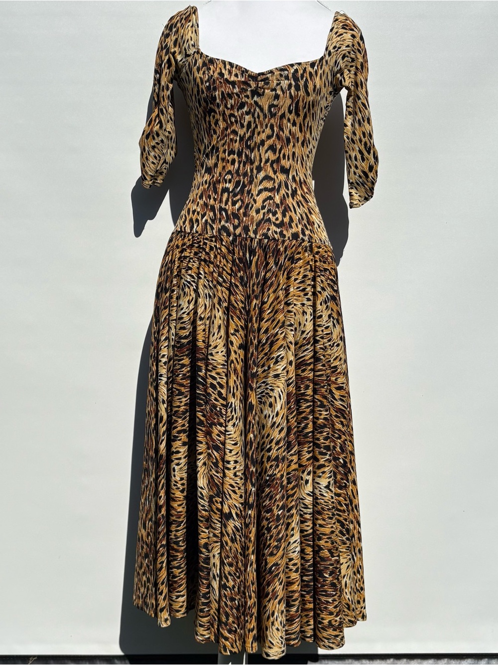 Vintage 1980s Norma Kamali Runway Dress